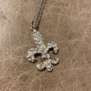 fleur-de-lis necklace